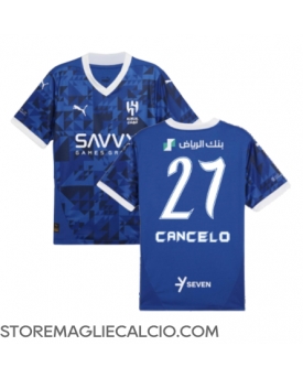 Al-Hilal Joao Cancelo #27 Maglia Gara Casa Repliche 2024-25